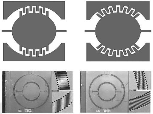 廣西科毅光開關(guān)核心組件：發(fā)散梳齒靜電驅(qū)動MEMS微鏡