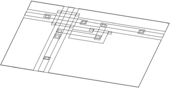 科毅MEMS 4×64光開關(guān)矩陣在電商高密度貨架中的節(jié)點(diǎn)分布示意圖