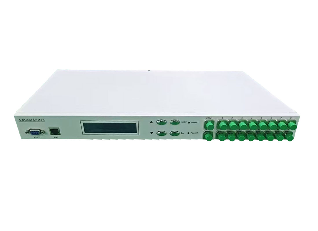 廣西科毅船用MEMS光開關(guān)外觀（型號OSW-M16，1×16通道，-40~85℃寬溫工作）