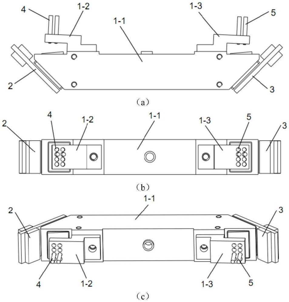 量子計算用光開關MEMS微鏡陣列結構示意圖