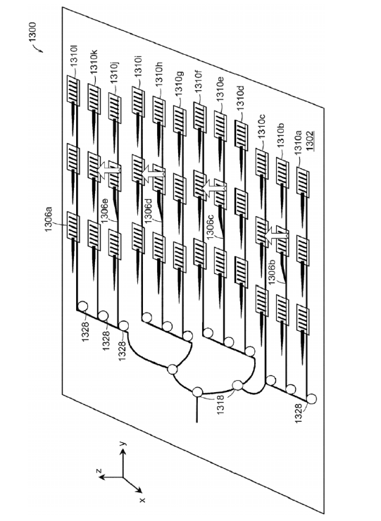 包括分路樹和至少兩種類型的光開關的光開關陣列系統(tǒng)的透視圖 - 廣西科毅光開關