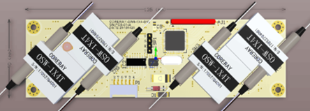 2×2b光開(kāi)關(guān)4路延遲模塊的光路結(jié)構(gòu)示意圖 - 廣西科毅光通信
